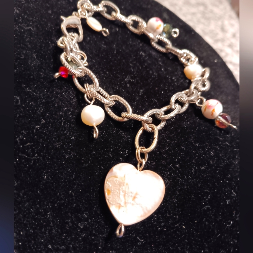 Heart Chain Bracelet